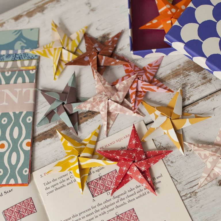 Origami Star Garland Kit Cambridge Imprint