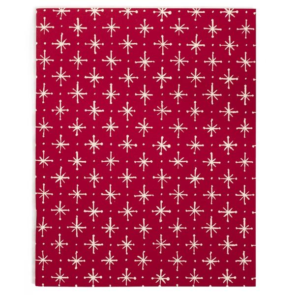 Cambridge Imprint Slim Exercise Book Large Stars Magenta