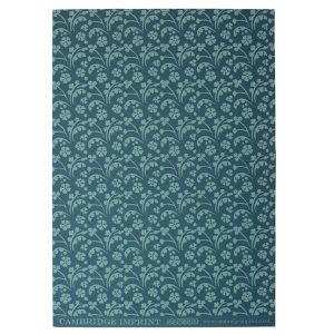 Cambridge Imprint Patterned Paper Wild Flowers Blue