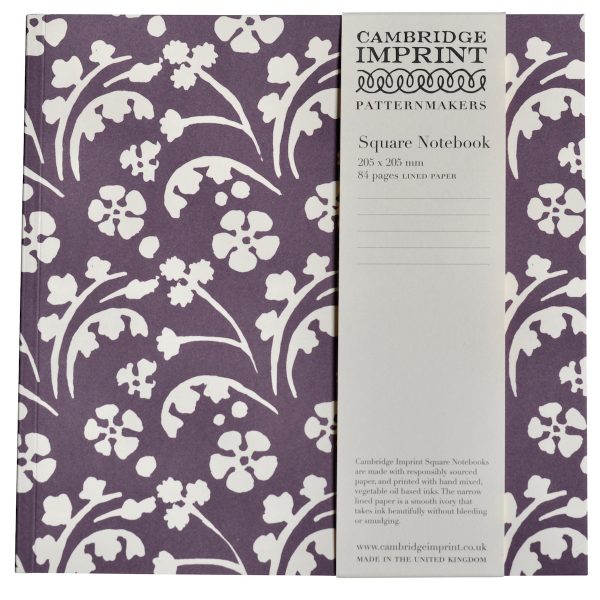 Square Notebook with Lined Paper by Cambridge Imprint