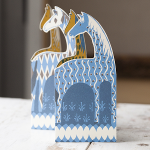 Cambridge Imprint Horses Card