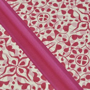 Handmade Portfolio covered in Cambridge Imprint Dappled Eton mess patterned paper - detail