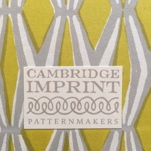 Cambridge Imprint Portfolio covered in Smocking paper – detail