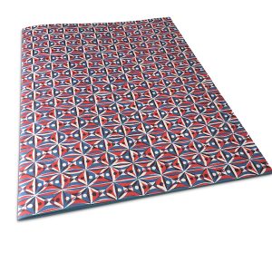 Cambridge Imprint Patterned Scrapbook Kaleidoscope Red and Blue