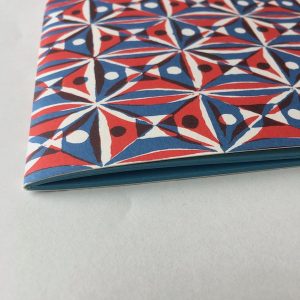 Cambridge Imprint Patterned Scrapbook Kaleidoscope Red and Blue