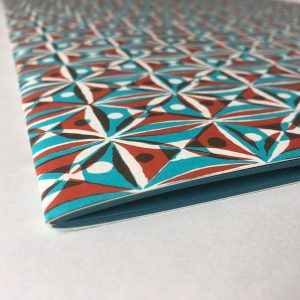 Cambridge Imprint Patterned Scrapbook Kaleidoscope Brown and Turquoise