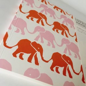 Elephants Notebook with Line Paper by Cambridge Imprint