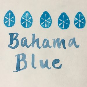 Bahama Blue colour swatch