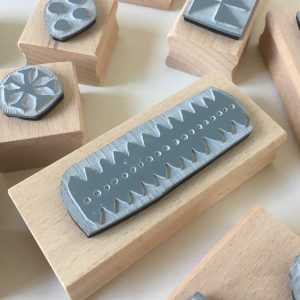 Cambridge Imprint Spiky Border Printing Block