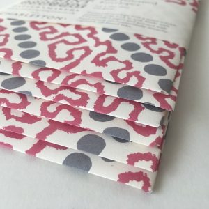 Patterned Envelopes in Charleston-inspired Patterns by Cambridge Imprint