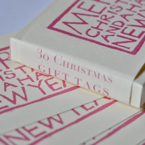 Cambridge Imprint Christmas Gift Tags