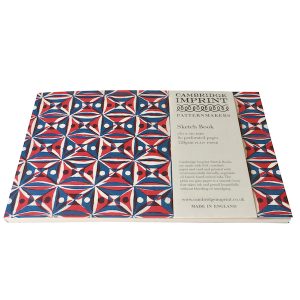 Cambridge Imprint Patterned Sketchbook