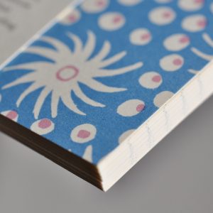 Detail of Square Notebook with Lined Paper by Cambridge Imprint