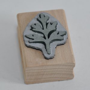 Frond printing block by Cambridge Imprint