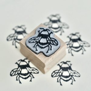 Bumble Bee printing block by Cambridge Imprint