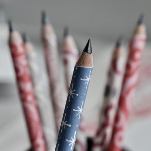 Patterned Paper-covered Sketching Pencil by Cambridge Imprint