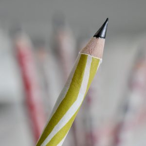 Patterned Paper-covered Sketching Pencil by Cambridge Imprint