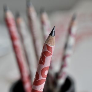 Patterned Paper-covered Sketching Pencil by Cambridge Imprint