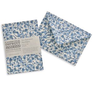 Dappled Blue Patterned Envelopes