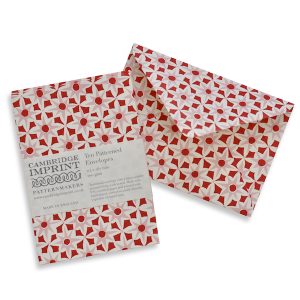 Alhambra Red and Pink Patterned Envelopes