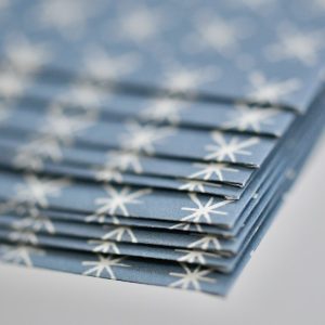 Cambridge Imprint Patterned Envelopes: detail