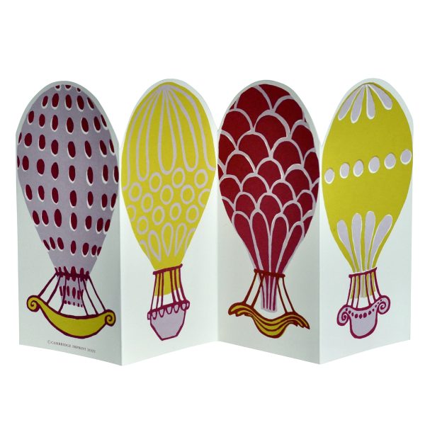 Cambridge Imprint Special Hot Air Balloons card