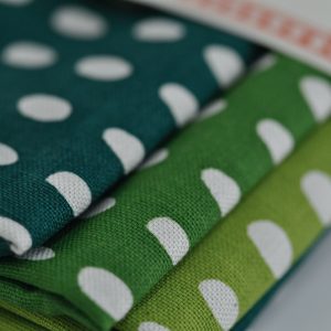 Bean Teatowels in Green by Cambridge Imprint