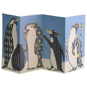 Cambridge Imprint Penguins In Kimonos Card