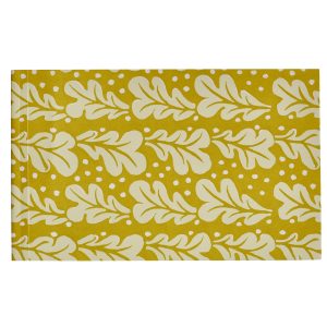 Cambridge Imprint Patterned Sketchbook in Quercus Yellow