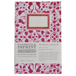 Cambridge Imprint Hardback Notebook in Dappled pattern