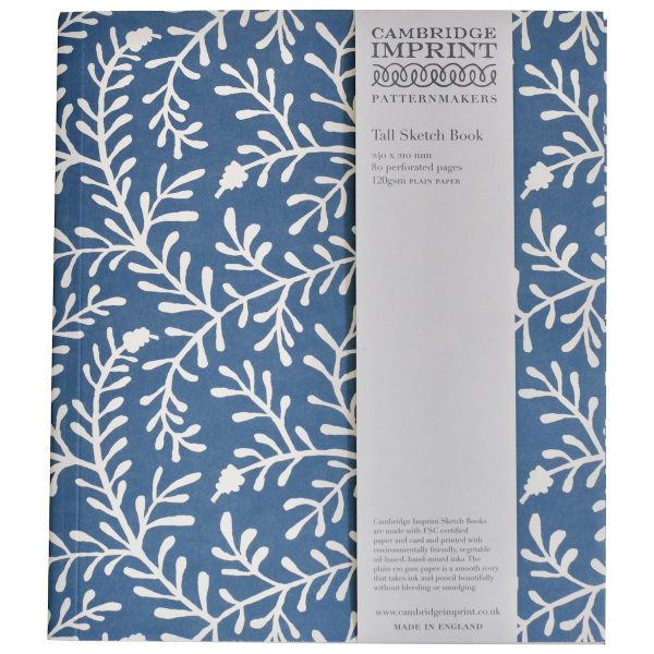 Tall Patterned Softback Sketchbook by Cambridge Imprint