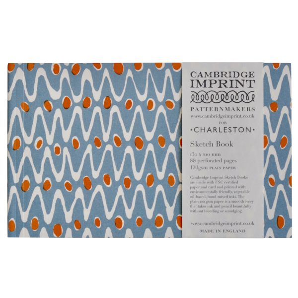 Cambridge Imprint Patterned Sketchbook in Charleston Ripple