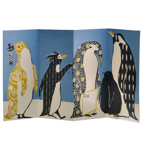 Cambridge Imprint Penguins In Kimonos Card