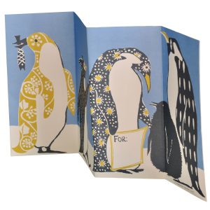 Cambridge Imprint Penguins In Kimonos Card