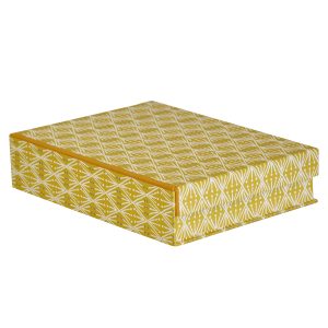 Cambridge Imprint Small Patterned Box File