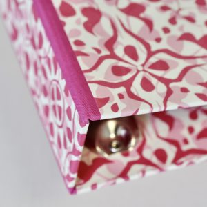 Cambridge Imprint Dappled patterned ring binder