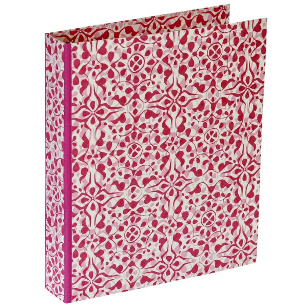 Cambridge Imprint Dappled patterned ring binder