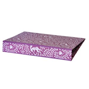 Cambridge Imprint Dancing Hare patterned ring binder