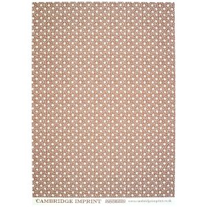 Cambridge Imprint patterned paper