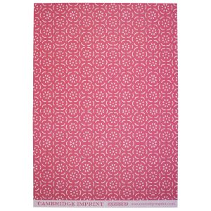 Cambridge Imprint patterned paper