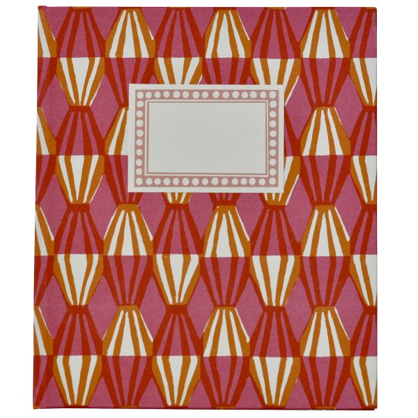 Large Hardback Notebook in Threadwork patterned paper