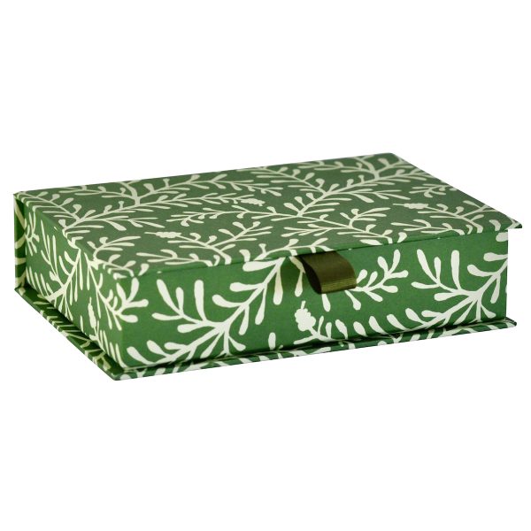 Postcard Box Sprig Pea Green