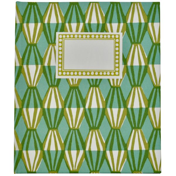 Large Hardback Notebook in Threadwork patterned paper