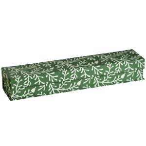 Cambridge Imprint Pen Box in Sprig Patterned Paper