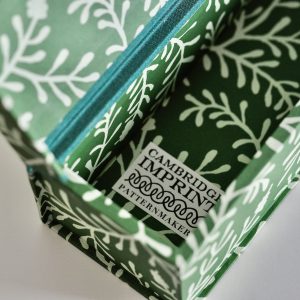 Cambridge Imprint Pen Box in Sprig Patterned Paper