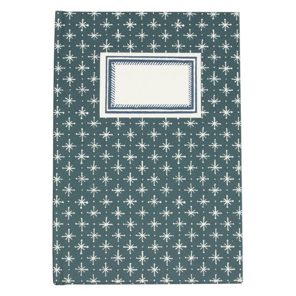 Cambridge Imprint Hardback Notebook Little Stars Petrol Blue