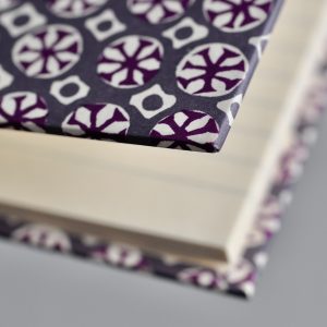 Large Lined Hardback Notebook (Sea Urchin pattern)