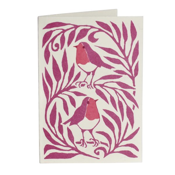 Two Robins card by Cambridge Imprint