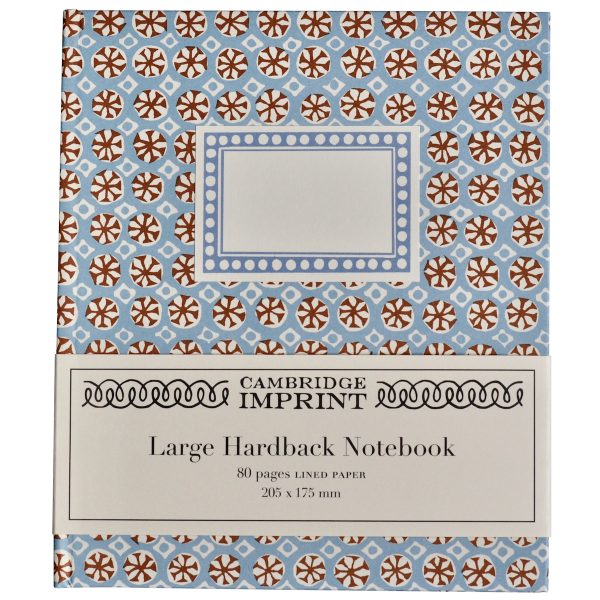 Large Lined Hardback Notebook (Sea Urchin pattern)