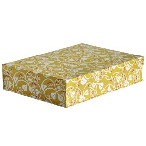 Box File covered in Ivy patterned paper